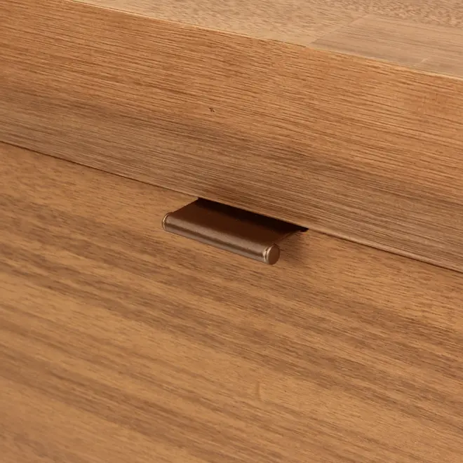 BALCÃO COM 1 GAVETA 2,10 M X 85 CM TOARI - MACCHIATO/COBRE - Foto 11