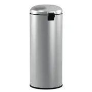 LIXEIRA COM PEDAL 30 L BRIXTON - INOX - Foto 3