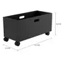 CAIXA ORGANIZADORA 33 CM X 67 CM X 31 CM CELL - PRETO - Foto 5