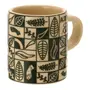CANECA 140 ML SETE ERVAS AXÉ - ARGILA CRUA/VERDE - Foto 2