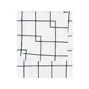CAPA EDREDOM DE SOLTEIRO 1,60 M X 2,40 M DIA DOS SONHOS - BRANCO/PRETO - Foto 1