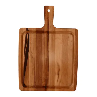 TÁBUA PARA CHURRASCO COM CABO 40 CM X 28 CM MUIRACATIARA