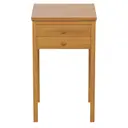 AMÊNDOA - MESA DE CABECEIRA 2 GAVETAS MODEL
