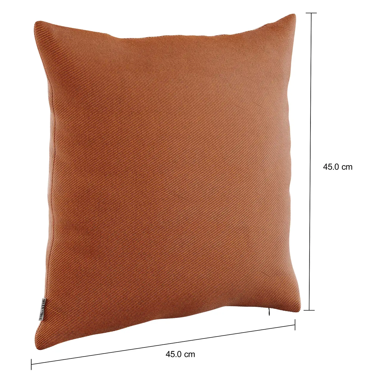 CAPA PARA ALMOFADA 45 CM X 45 CM LORD - COBRE - Foto 2