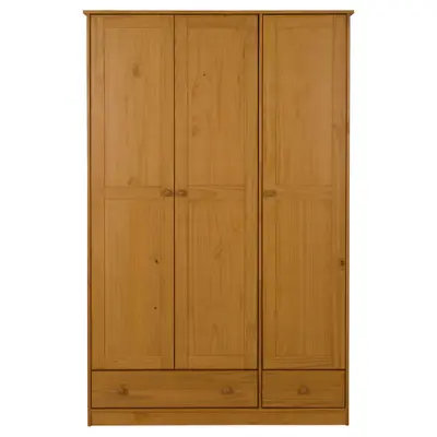GUARDA-ROUPA 3 PORTAS/2 GAVETAS TIMBER
