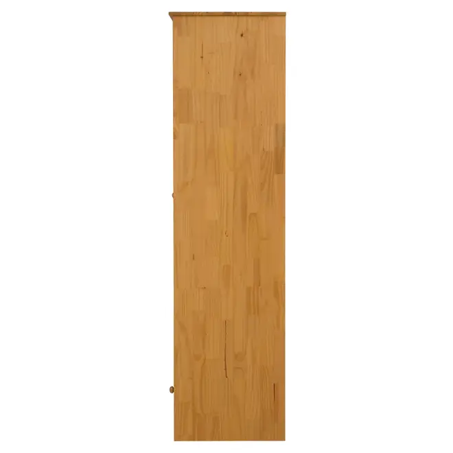 GUARDA-ROUPA DE SOLTEIRO 3 PORTAS/2 GAVETAS TIMBER - AMÊNDOA - Foto 5