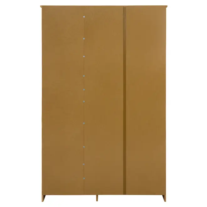 GUARDA-ROUPA DE SOLTEIRO 3 PORTAS/2 GAVETAS TIMBER - AMÊNDOA - Foto 10