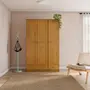 GUARDA-ROUPA DE SOLTEIRO 3 PORTAS/2 GAVETAS TIMBER - AMÊNDOA - Foto 15