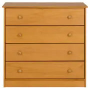 CÔMODA 4 GAVETAS 87 CM X 43 CM TIMBER - AMÊNDOA - Foto 1