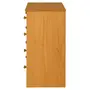 CÔMODA 4 GAVETAS 87 CM X 43 CM TIMBER - AMÊNDOA - Foto 4