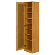 SAPATEIRA/ARMÁRIO PISO/PAREDE 1 PORTA TIMBER - AMÊNDOA - Foto 2