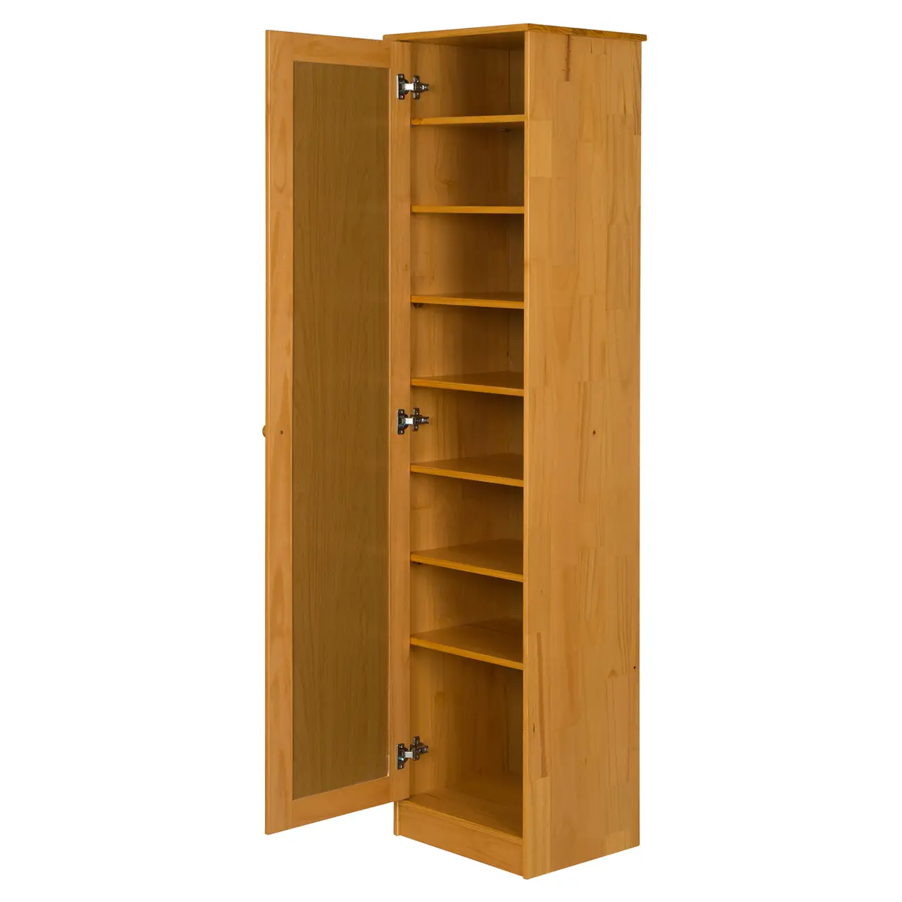 SAPATEIRA/ARMÁRIO PISO/PAREDE 1 PORTA TIMBER - AMÊNDOA - Foto 2