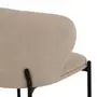 CADEIRA DE JANTAR KRONBLAD - PRETO/BEGE - Foto 7