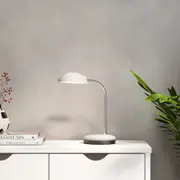LUMINÁRIA DE MESA ALIEN - BRANCO/CROMADO - Foto 3