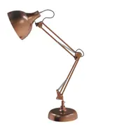 LUMINÁRIA DE MESA READER - COBRE/BRANCO - Foto 1