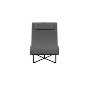 CHAISE LONGUE ALUA - GRAFITE/CINZA - Foto 1