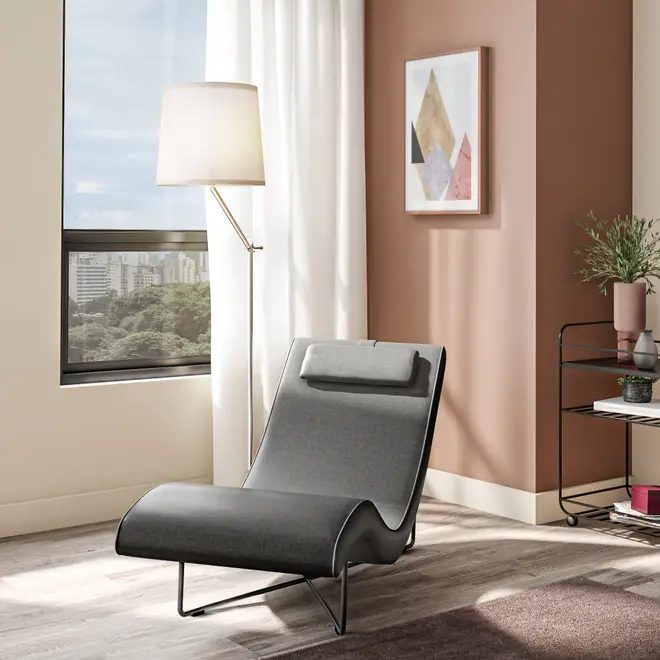 CHAISE LONGUE ALUA - GRAFITE/CINZA - Foto 3