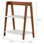 CAVALETE 58 CM X 38 CM BARTÔ - NOZES/BRANCO - Foto 2