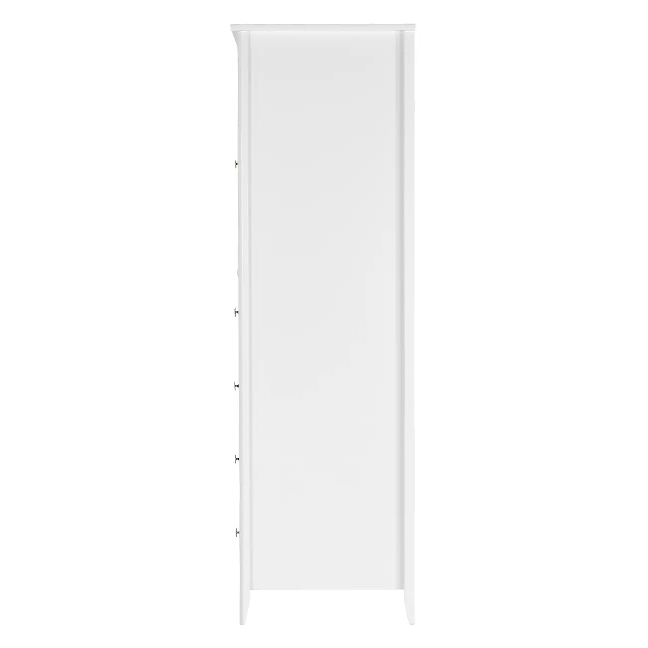 GUARDA-ROUPA 2 PORTAS/4 GAVETAS DEVON - BRANCO - Foto 5