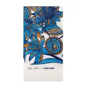 GUARDANAPO 39 CM X 39 CM PACOTE COM 20 PEÇAS MAR E TERRA - AZUL/MARROM - Foto 3