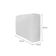CAPA ENCOSTO 60 CM PLEIN - BRANCO - Foto 9