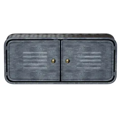 NICHO COM 2 PORTAS 30 CM X 70 CM X 20 CM CONTAINER