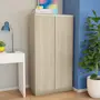 ARMÁRIO PARA ESCRITÓRIO ALTO 2 PORTAS START UP - NEW OAK/BRANCO - Foto 12