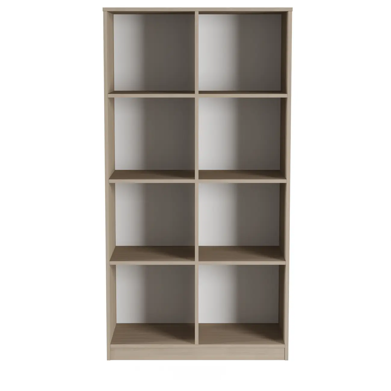 ESTANTE 77 CM X 1,47 M START UP - NEW OAK/BRANCO - Foto 1