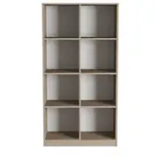 ESTANTE 77 CM X 1,47 M START UP - NEW OAK/BRANCO - Foto 1