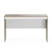 MESA DE ESCRITÓRIO 1,30 M X 52 CM START UP - NEW OAK/BRANCO - Foto 1