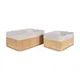 CESTO 38 CM X 28 CM X 16 CM KABUKI - BAMBU/CREAM - Foto 5