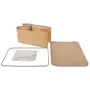 CESTO 38 CM X 28 CM X 16 CM KABUKI - BAMBU/CREAM - Foto 6