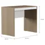 MESA 91 CM X 52 CM START UP - NEW OAK/BRANCO - Foto 2