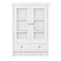 NICHO 2 PORTAS 2 GAVETAS 72 CM X 52 CM X 16 CM WAYNE - BRANCO/INCOLOR - Foto 1