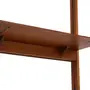 ESTANTE/ESCRIVANINHA PAREDE/TETO 86 CM X 2,41 M/2,80 M LIBRERIA - NOZES/PRETO - Foto 12