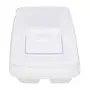 FÔRMA PARA GELO COM TAMPA ESPACIAL - BRANCO TRANSLUCIDO/BRANCO - Foto 5