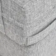 SOFÁ-CAMA 2 LUGARES STACK - CINZA CLARO MESCLA - Foto 11