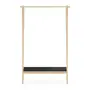 ARARA DE ROUPA PALETBOX - NATURAL WASHED/PRETO - Foto 1