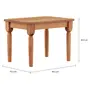 MESA INFANTIL 68 CM X 52 CM COUNTRY - AMÊNDOA - Foto 4