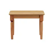 MESA INFANTIL 68 CM X 52 CM COUNTRY - AMÊNDOA - Foto 1