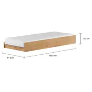 CAMA INFERIOR 78 CM TEEN - AMÊNDOA - Foto 6