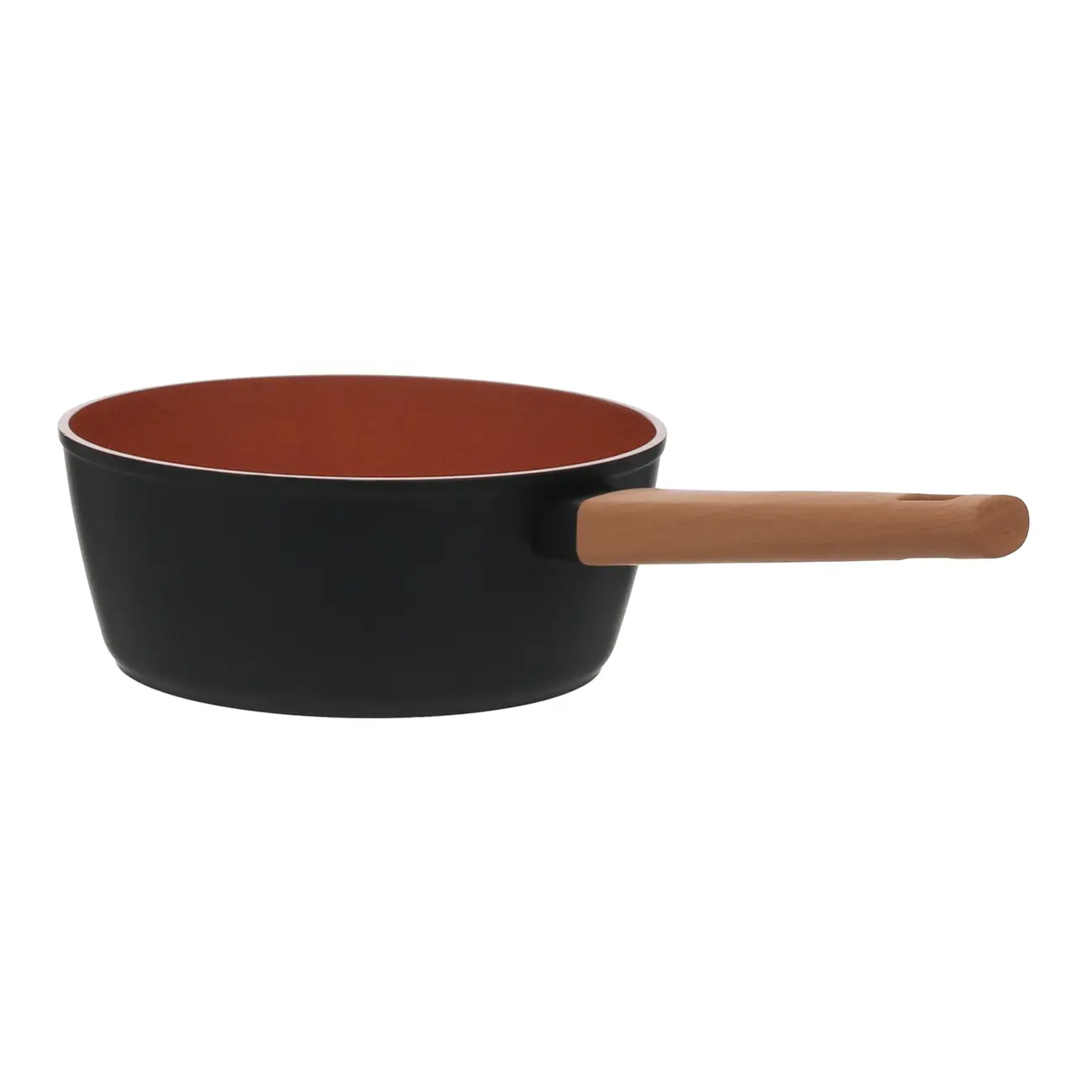 PANELA INDUÇÃO 21 CM NORMA - TERRACOTA/PRETO - Foto 5