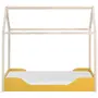 CAMA MONTESSORI JÚNIOR 78 CM PIN PLAY - BANANA/NATURAL WASHED - Foto 2