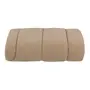 OFF WHITE/CAQUI - EDREDOM DUPLA-FACE CASAL/QUEEN 2,40 M X 2,50 M MISCELLAN