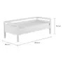 CAMA-SOFÁ 78 CM TINTO PLAN - BRANCO - Foto 2