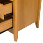 MESA DE CABECEIRA ALTA 3 GAVETAS DEVON - AMÊNDOA - Foto 5