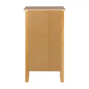 MESA DE CABECEIRA ALTA 3 GAVETAS DEVON - AMÊNDOA - Foto 8