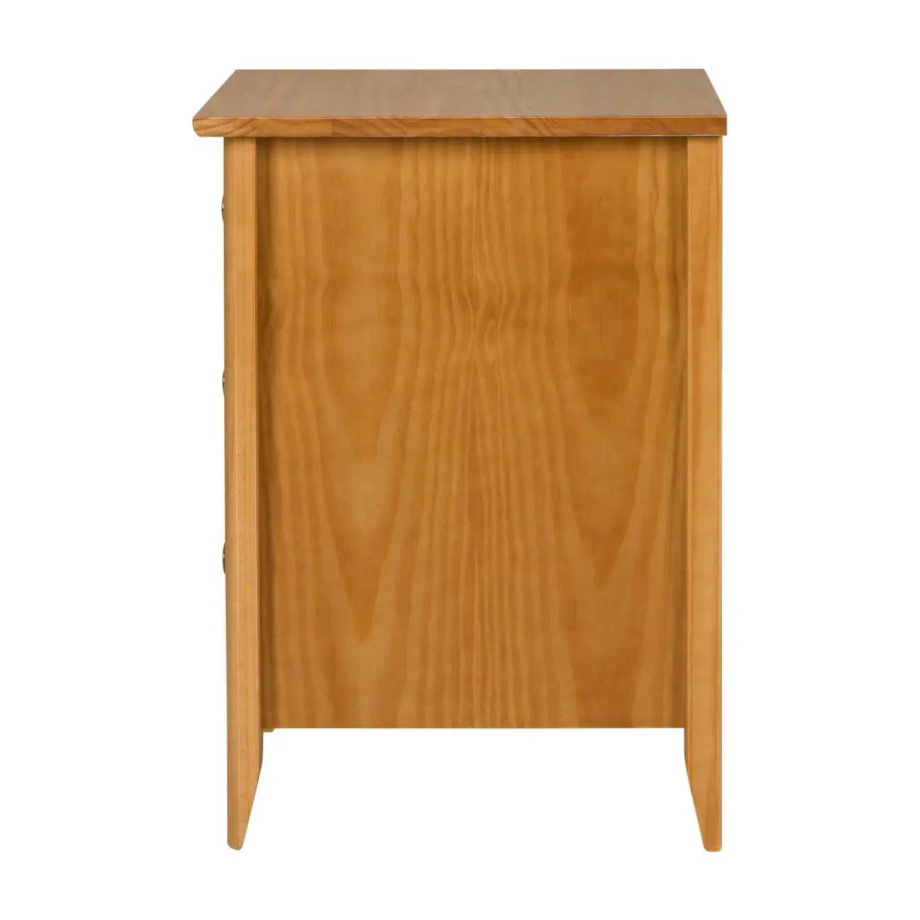 MESA DE CABECEIRA 3 GAVETAS DEVON - AMÊNDOA - Foto 4