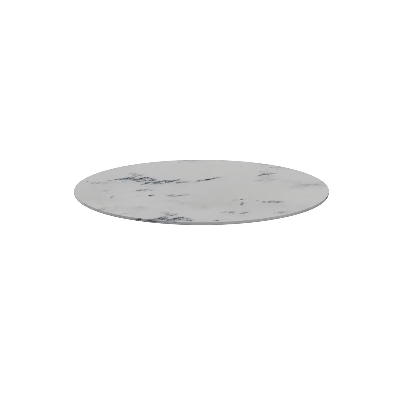 TAMPO DE MESA PEDRA OVAL 1,60 M X 90 CM TULIPE - BRANCO ESPÍRITO SANTO - Foto 1