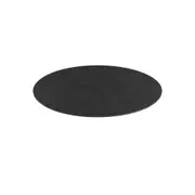 TAMPO DE MESA PEDRA OVAL 1,60 M X 90 CM TULIPE - PRETO SÃO GABRIEL - Foto 1